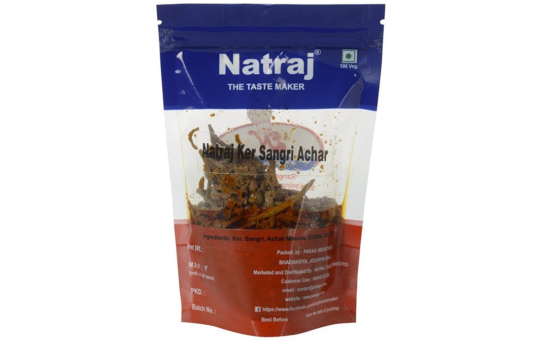 Natraj Ker Sangri Achar   Pack  400 grams